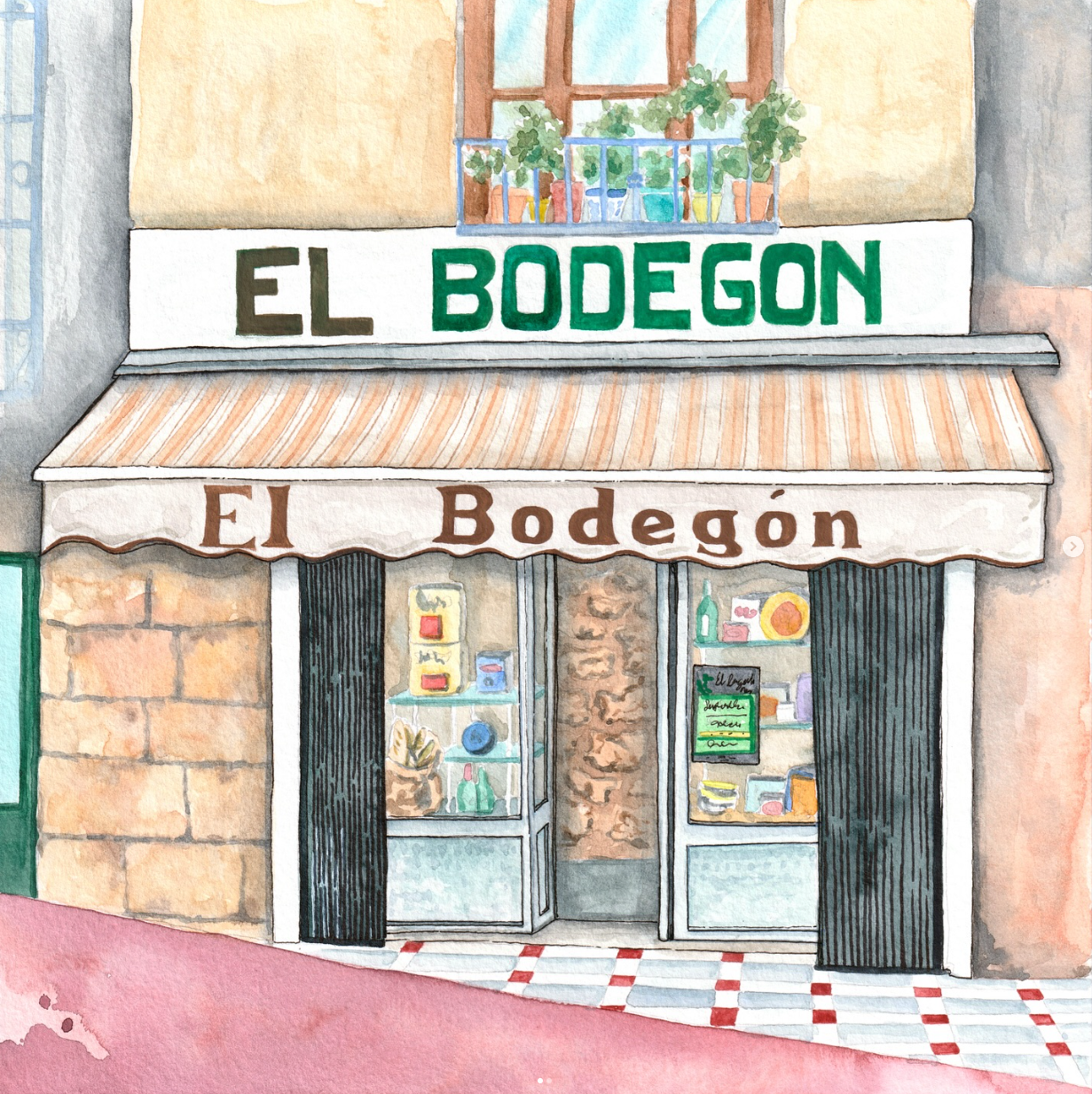 Lámina El Bodegón - Jaén