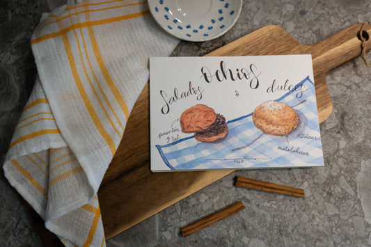 Lámina Ochíos dulces vs salados