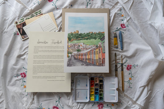 Lámina Calle San Lucas - Jaén