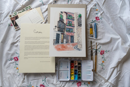 Lámina Calle Cerón- Jaén