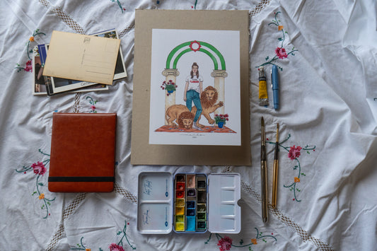 Lámina Andalucía es mujer