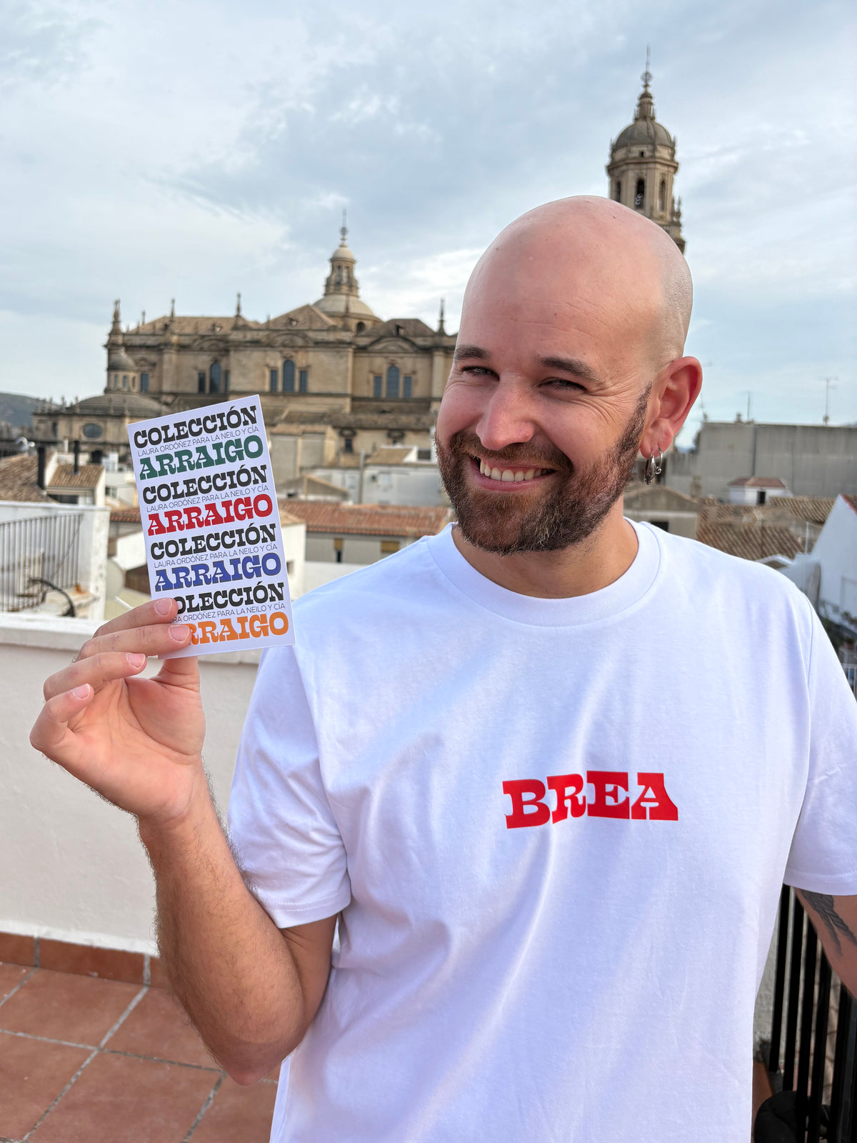 Camiseta blanca - Brea