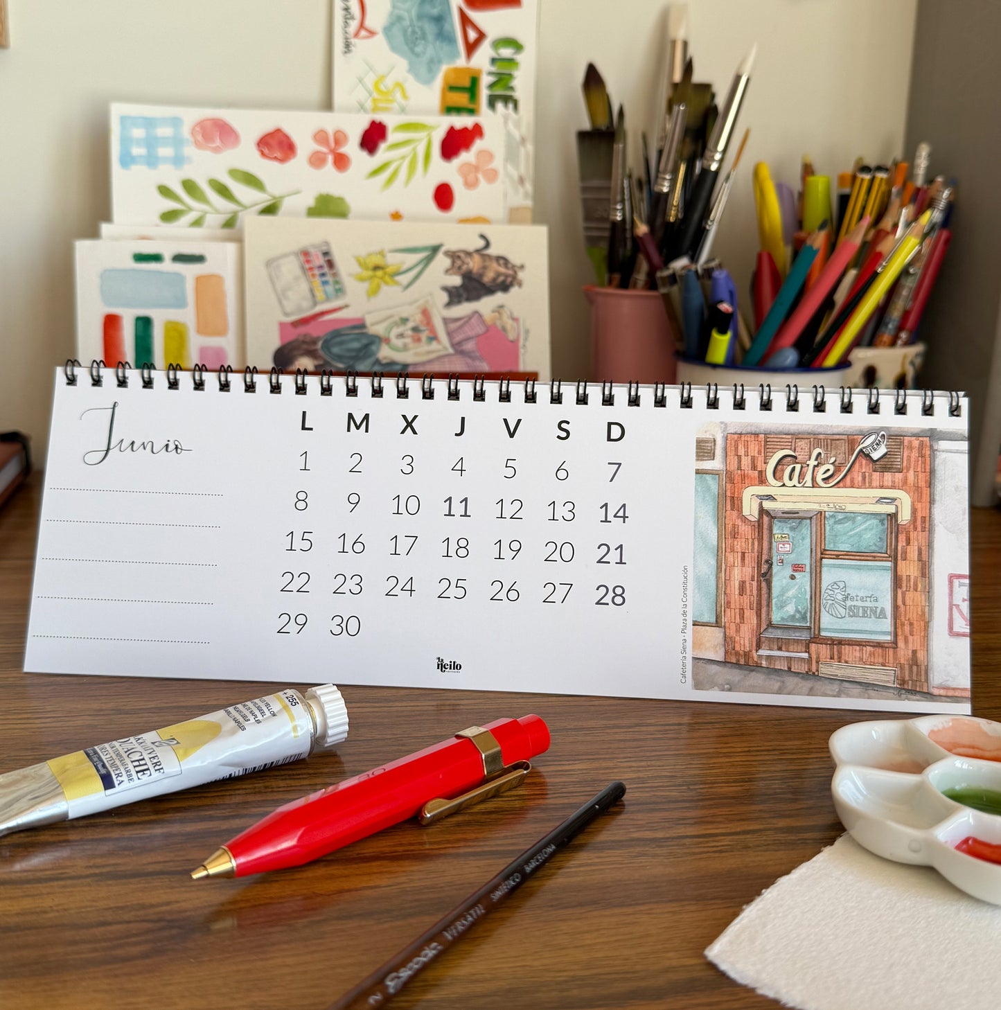 Almanaque de mesa - Jaén 2026