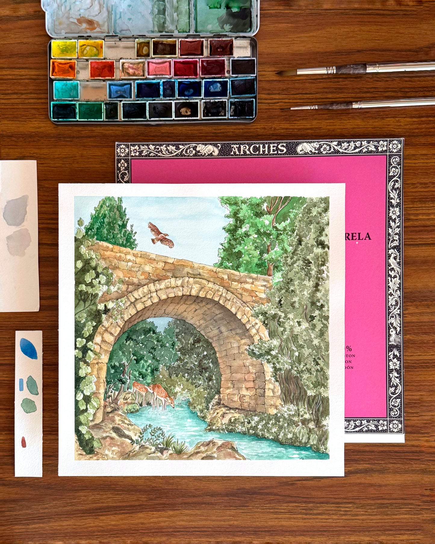 Ilustración original - Sierra de Cazorla