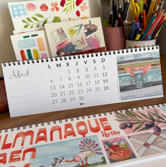 Almanaque de mesa - Jaén 2026