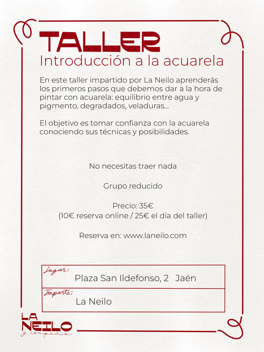 Iniciación a la acuarela