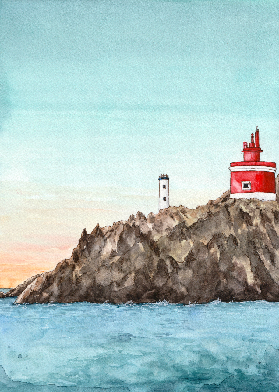 Lámina Faros del Cabo Home - Vigo