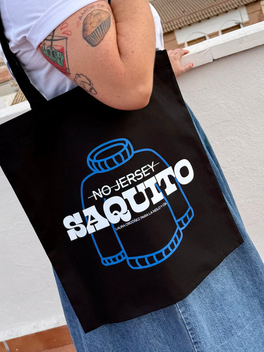 Totebag Negra Saquito