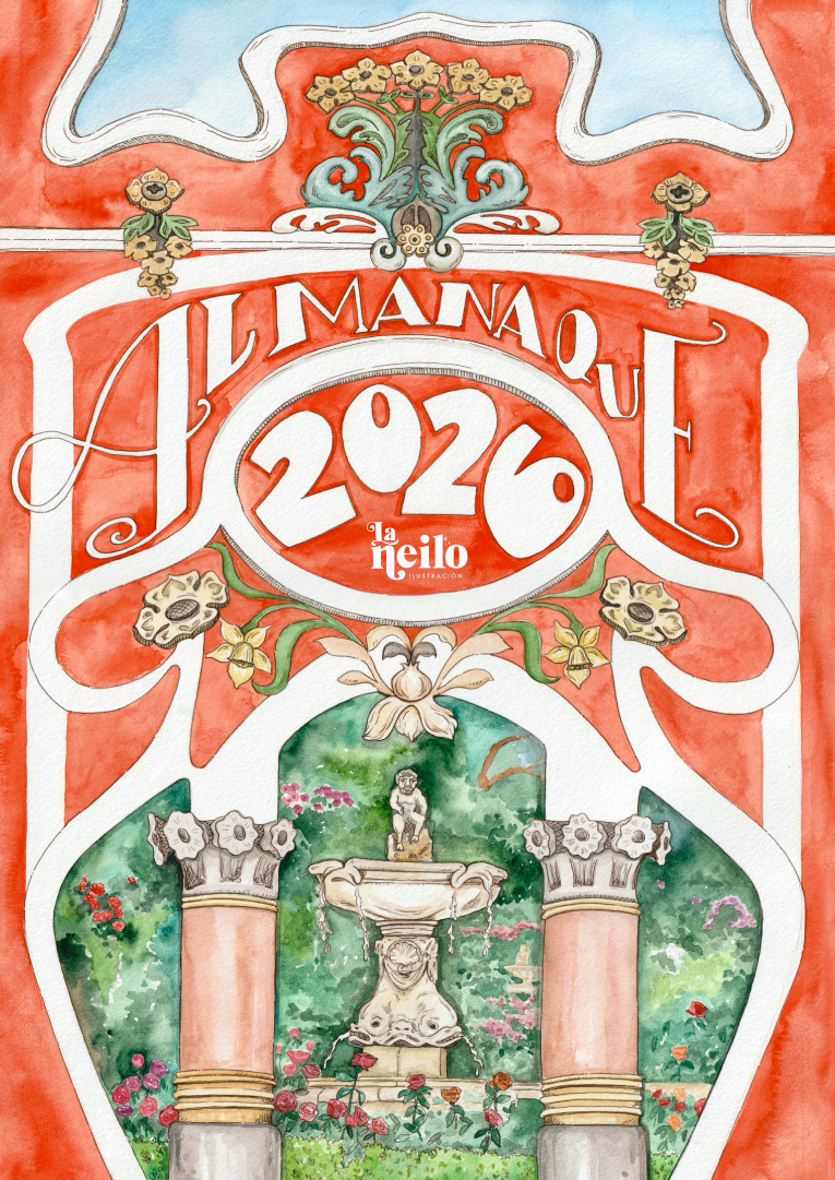 Almanaque de pared - Ibérico 2026