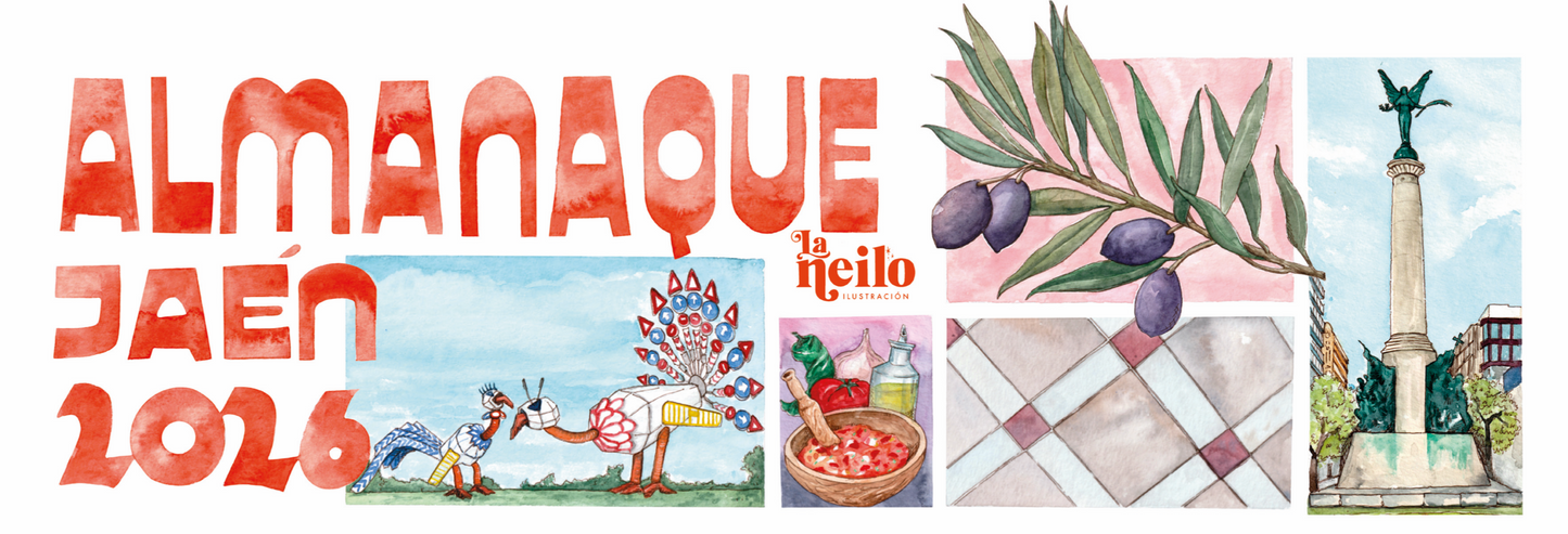 Almanaque de mesa - Jaén 2026