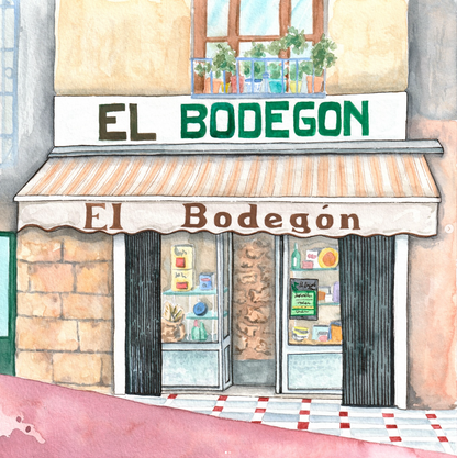 Lámina El Bodegón - Jaén