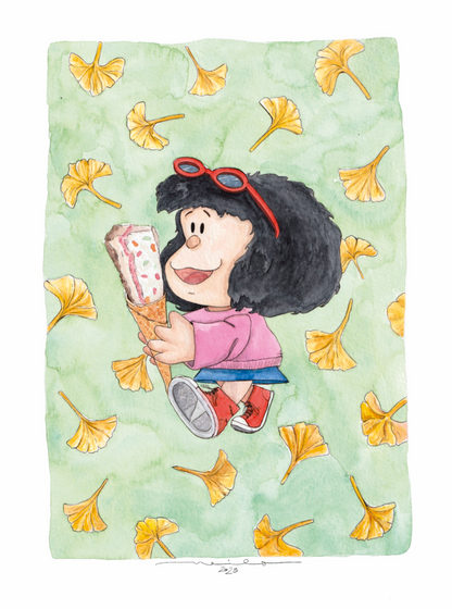 Lámina Mafalda & Cassata