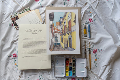 Lámina Calle San José - Martos