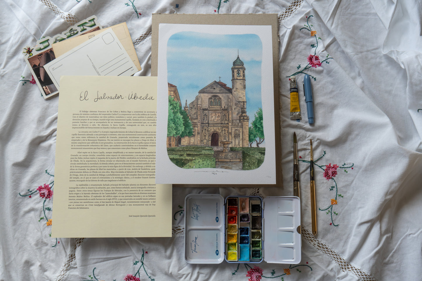 Lámina El Salvador - Úbeda