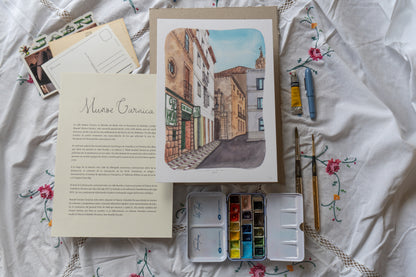 Lámina Calle Muñoz Garnica - Jaén