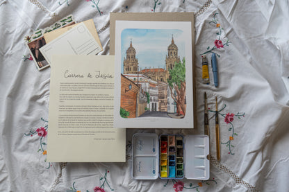 Lámina Calle Carrera de Jesús - Jaén