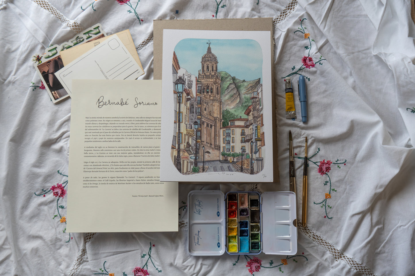 Lámina Calle Bernabé Soriano "La Carrera" - Jaén