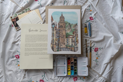 Lámina Calle Bernabé Soriano "La Carrera" - Jaén