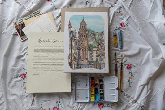 Lámina Calle Bernabé Soriano "La Carrera" - Jaén