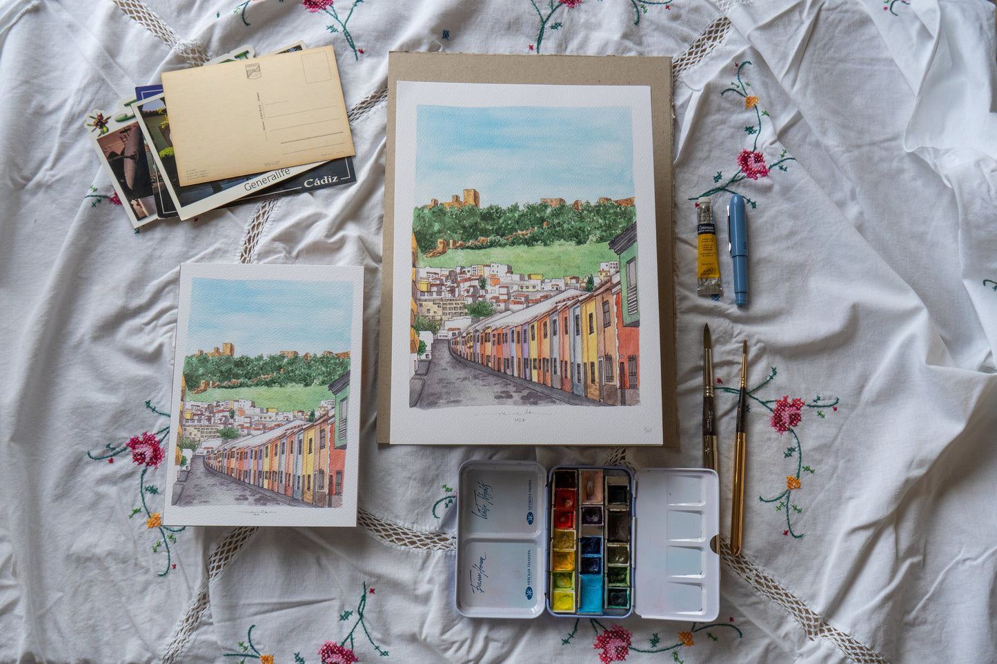 Lámina Calle San Lucas  - Jaén