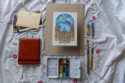 Lámina Catedral de Jaén