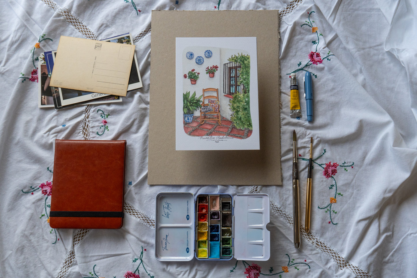 Lámina Patio Nuestra Andalucía