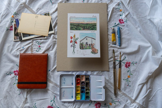 Lámina Olivos de Jaén