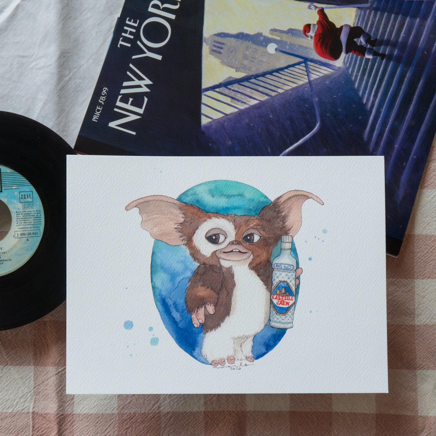 Lámina Guizmo & Anís Castillo de Jaén