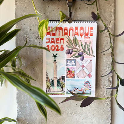 Almanaque de pared - Jaén 2026