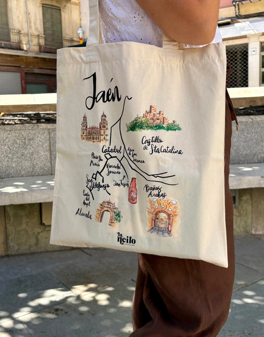 Totebag Mapa de Jaén