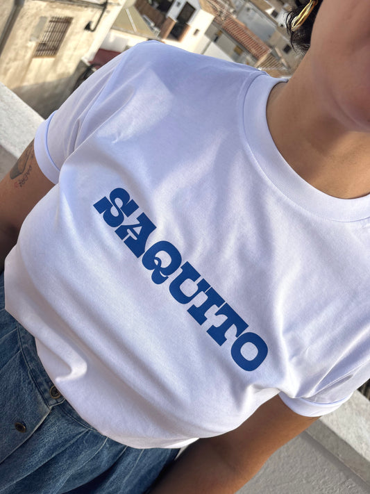 Camiseta blanca - Saquito