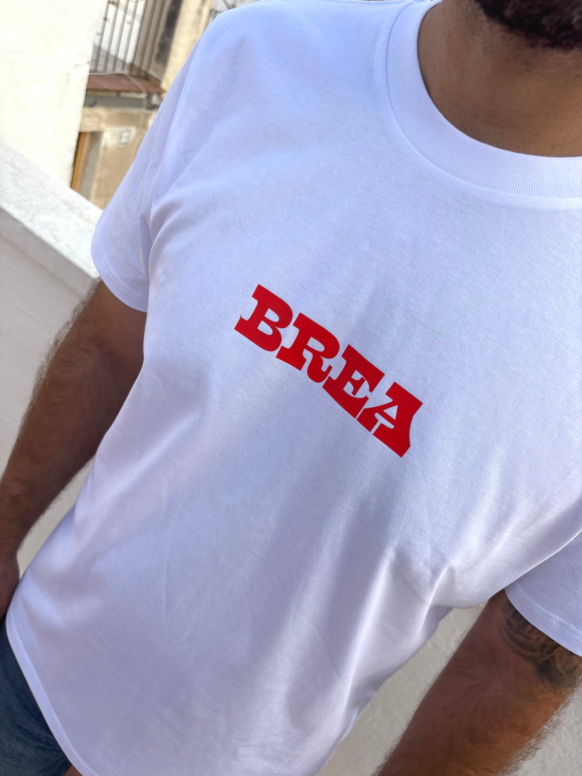Camiseta blanca - Brea