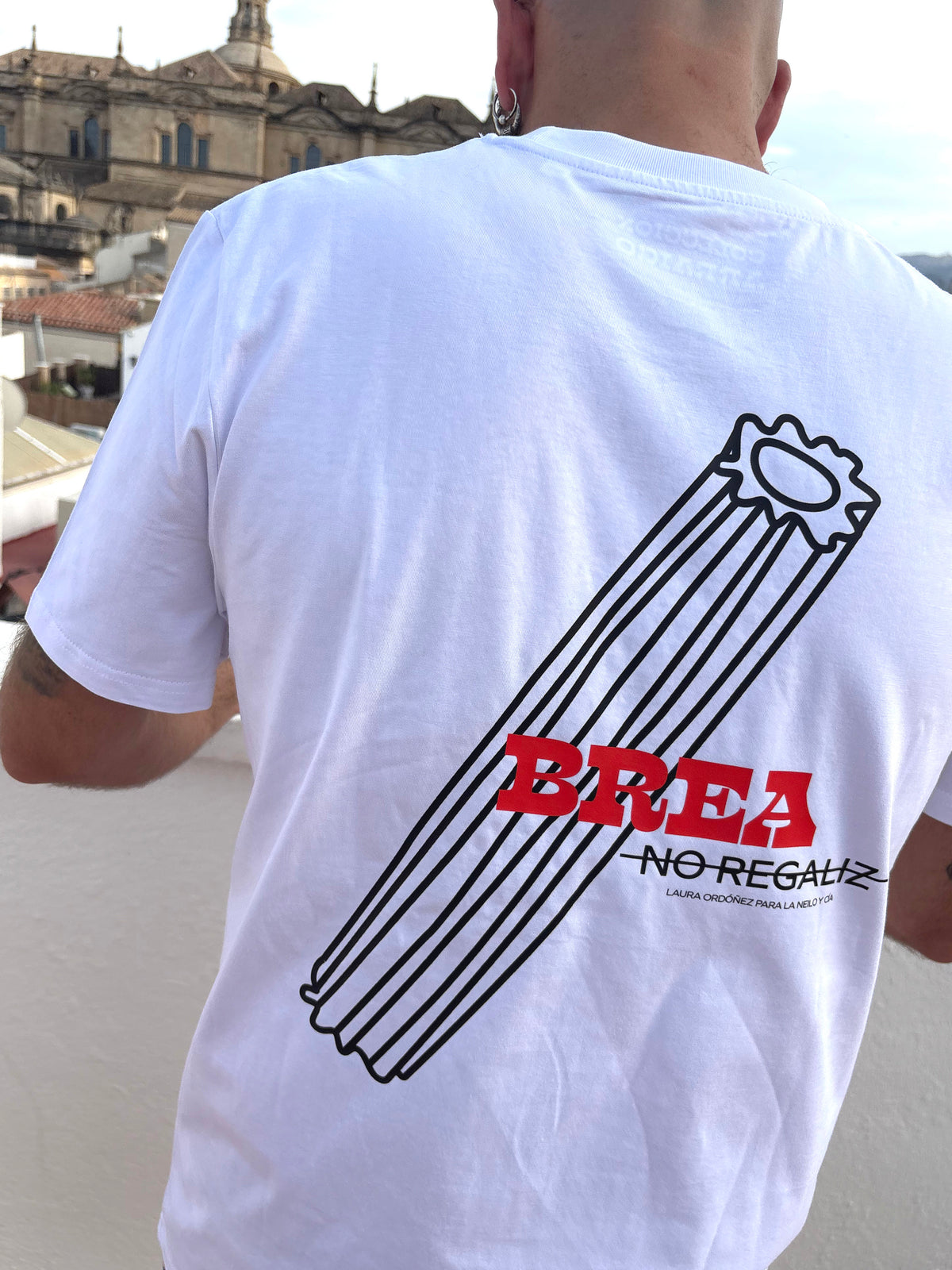 Camiseta blanca - Brea