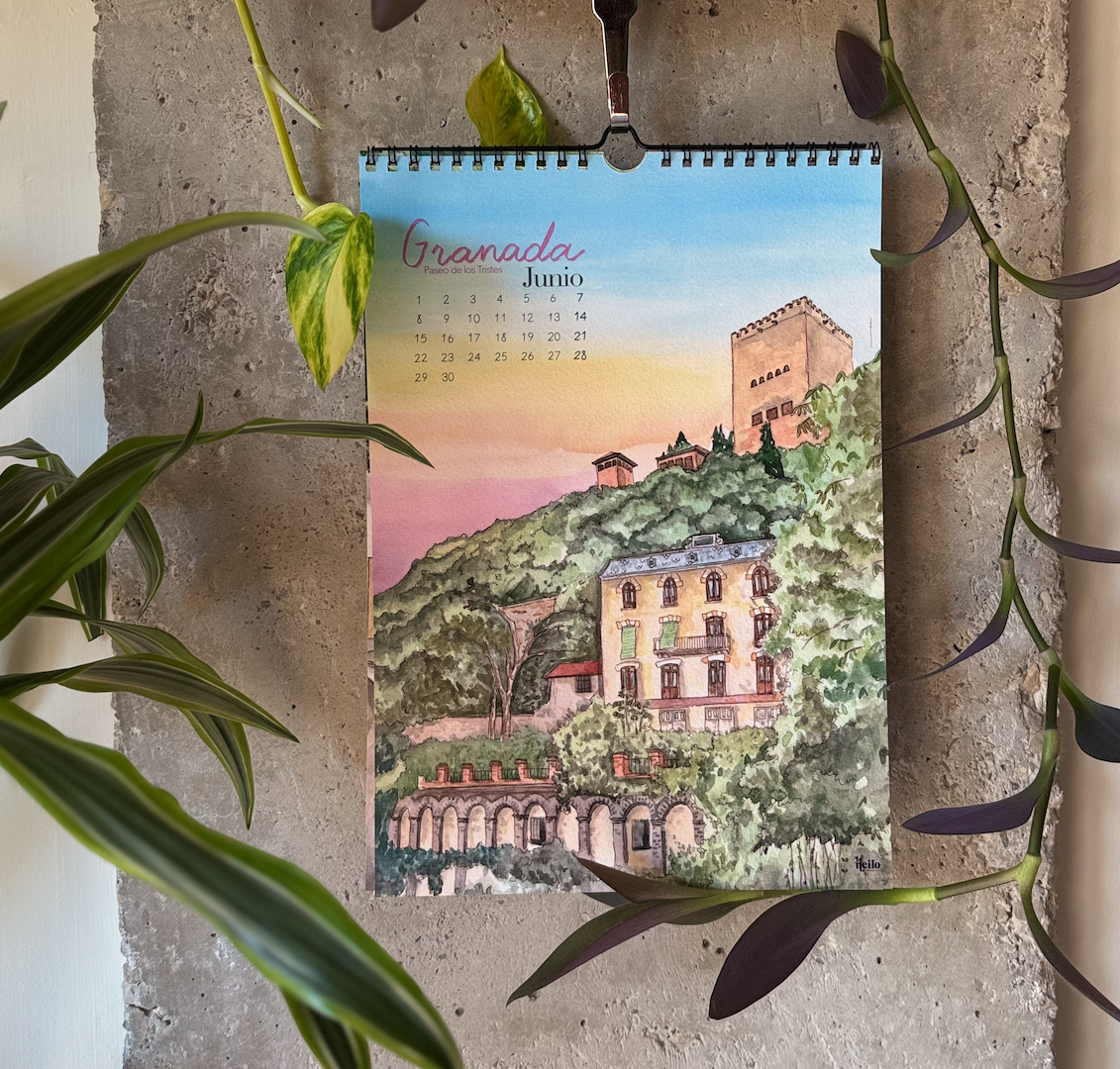 Almanaque de pared - Ibérico 2026