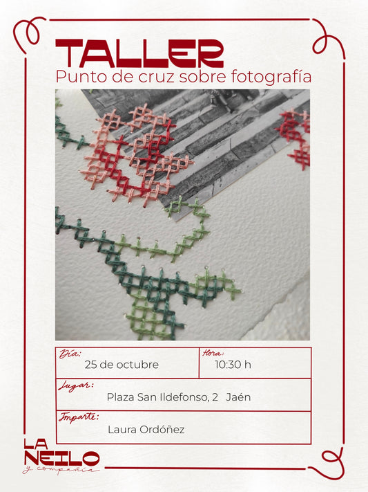 Punto de cruz y fotografía