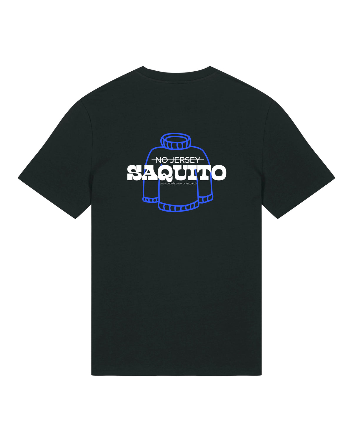 Camiseta negra - Saquito