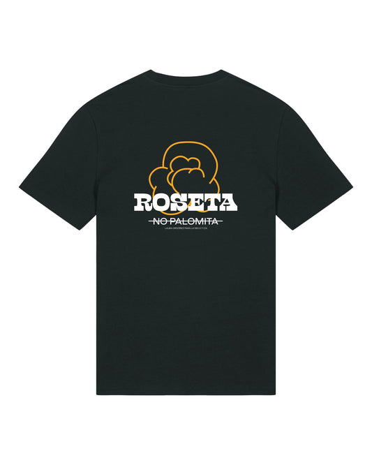 Camiseta negra - Roseta