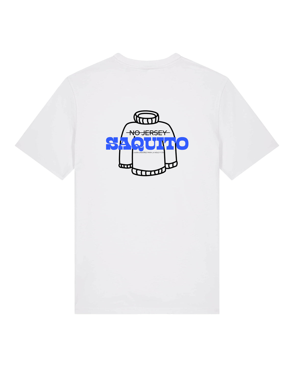 Camiseta blanca - Saquito