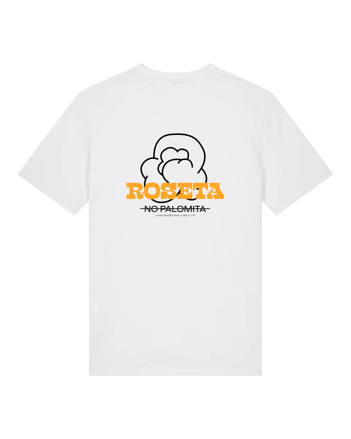 Camiseta blanca - Roseta