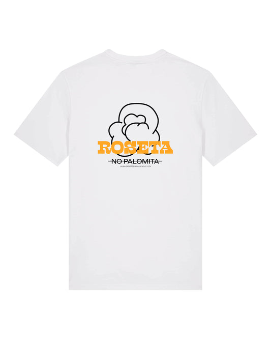 Camiseta blanca - Roseta