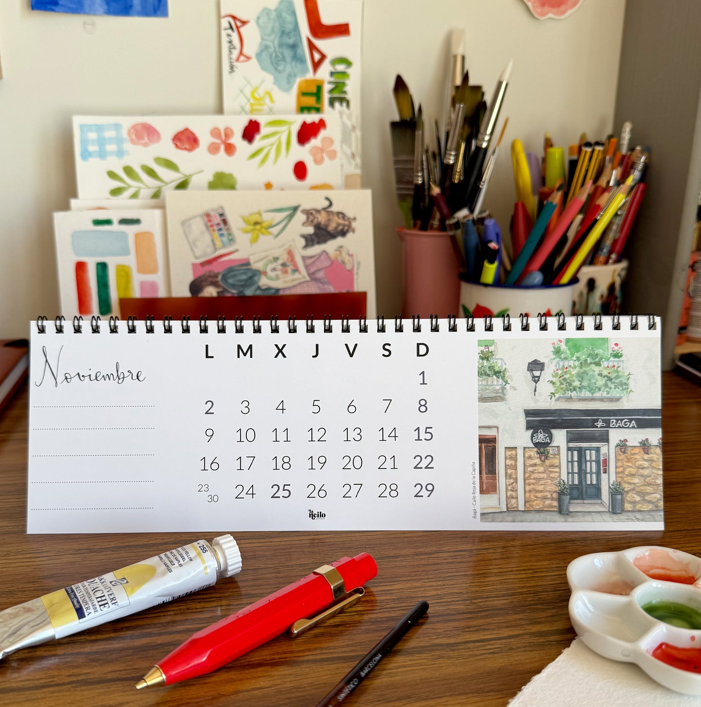 Almanaque de mesa - Jaén 2026