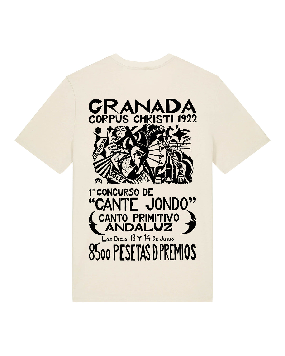 [PREVENTA] Camiseta Concurso de Cante Jondo