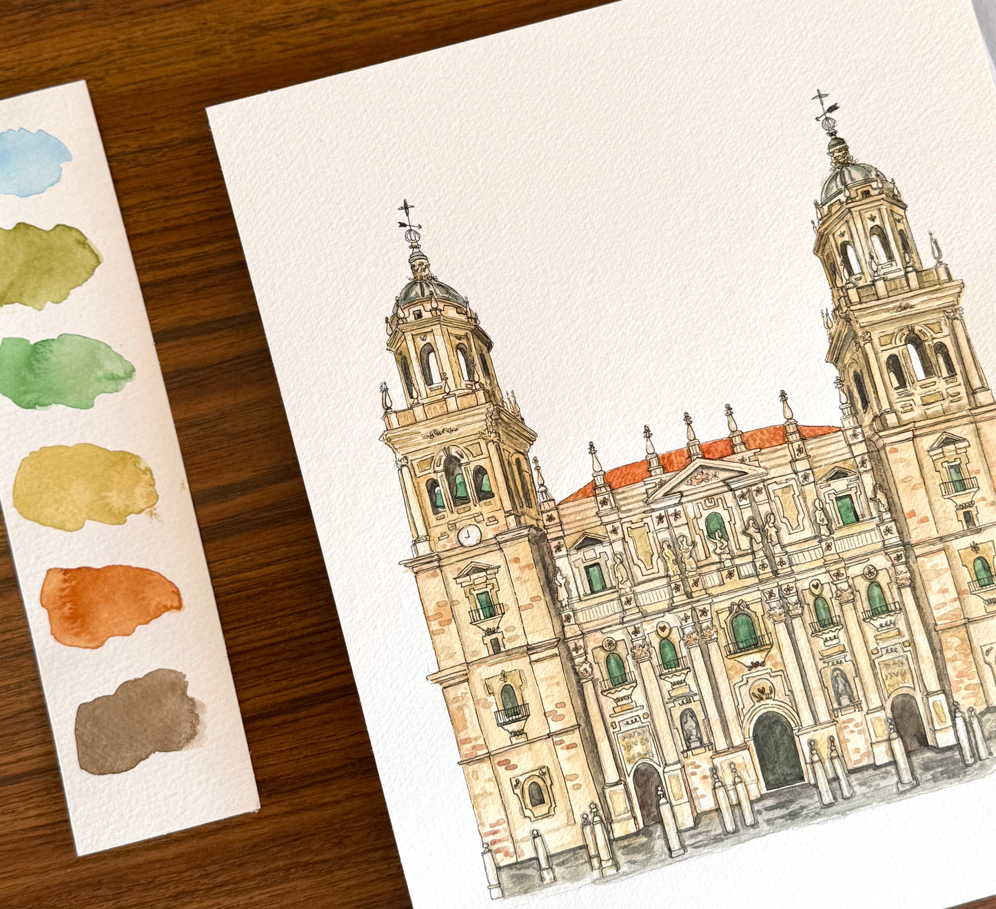 Ilustración original - Catedral de Jaén