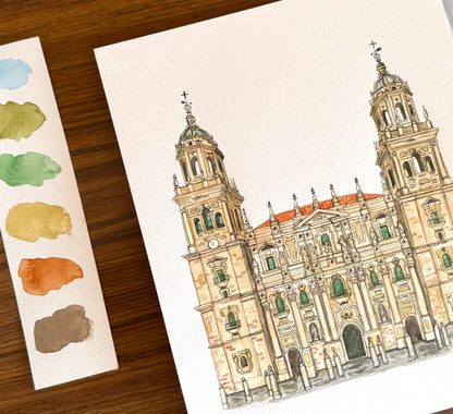 Ilustración original - Catedral de Jaén