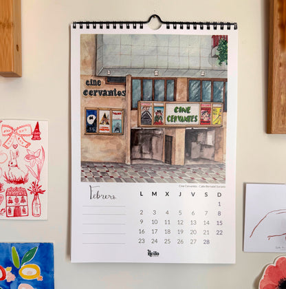 Almanaque de pared - Jaén 2026