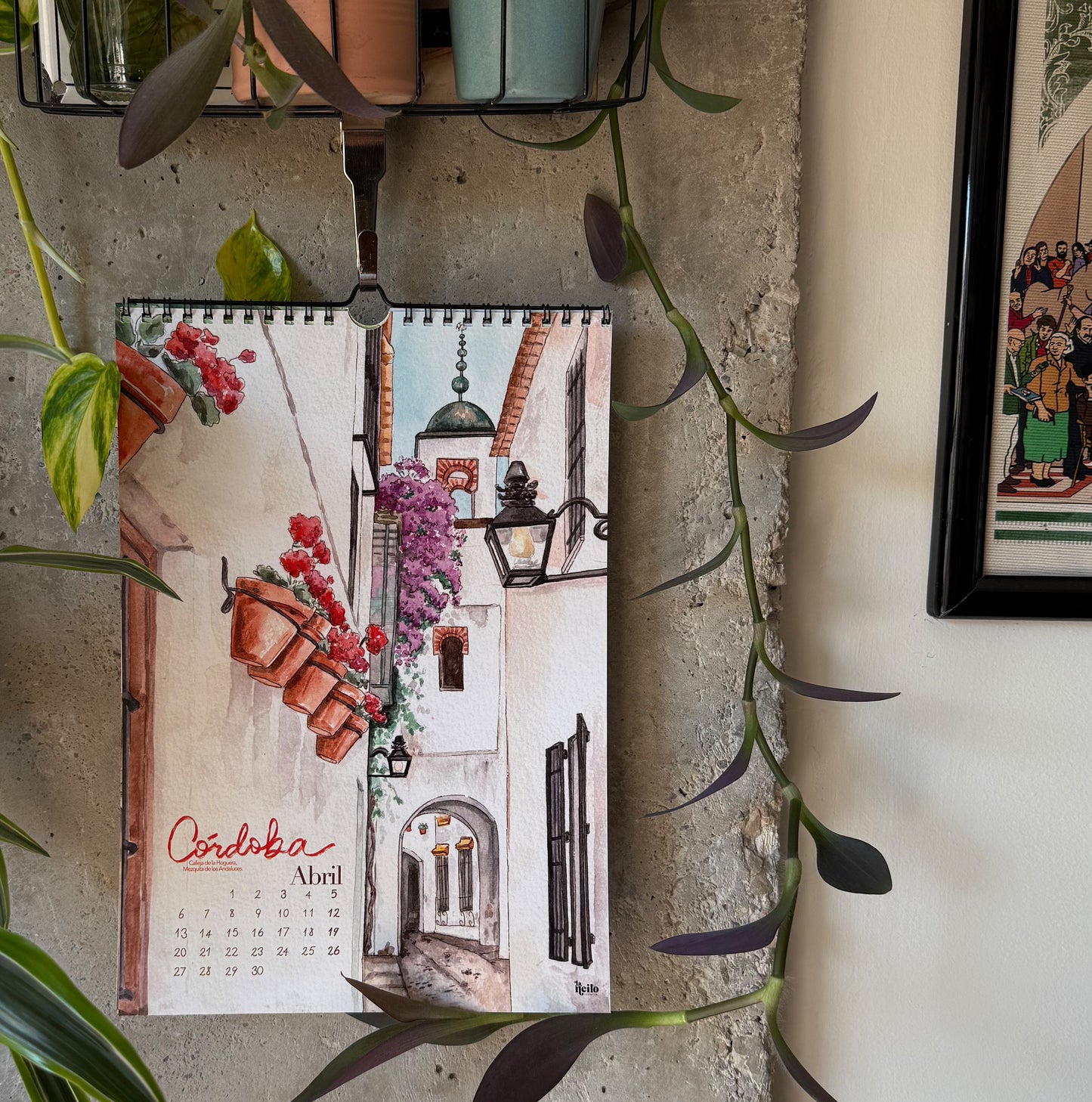 Almanaque de pared - Ibérico 2026