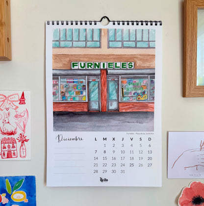 Almanaque de pared - Jaén 2026