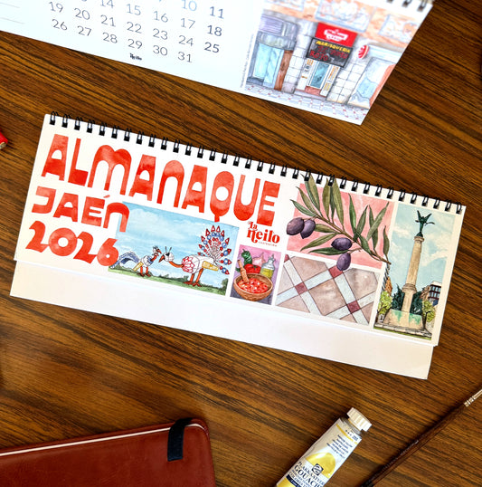 Almanaque de mesa - Jaén 2026