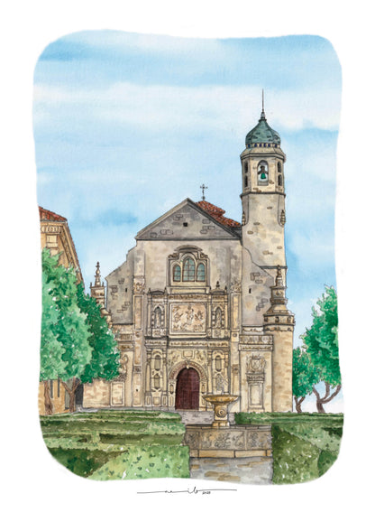 Lámina El Salvador - Úbeda