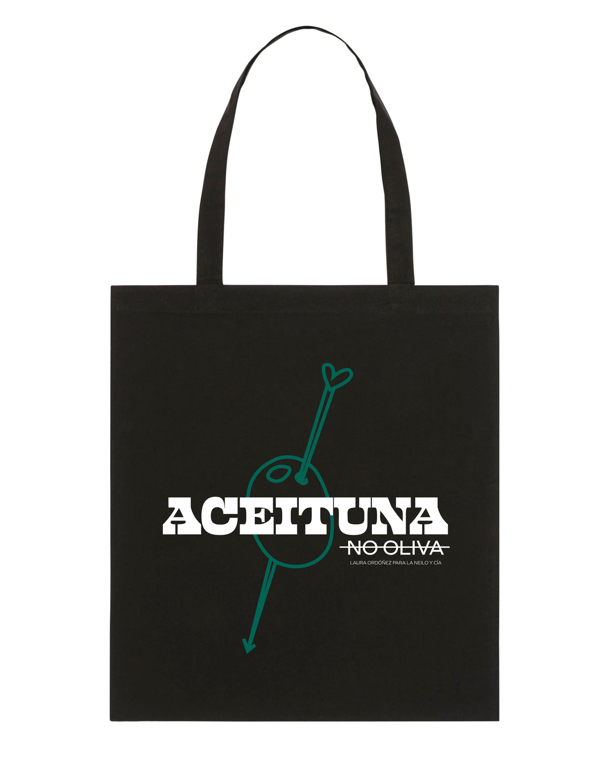 Totebag Negra Aceituna